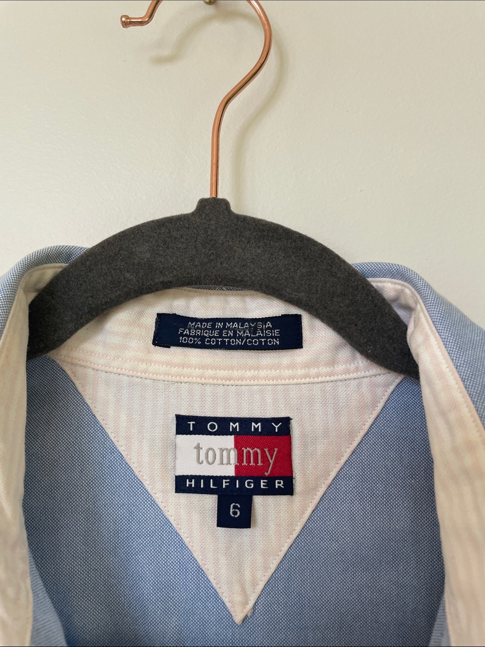 Tommy Hilfiger Light Blue Button Down Shirt